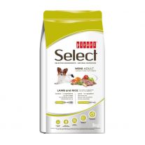 SELECT MINI ADULT SENSITIVE Superprémiové krmivo pre citlivé psy malých plemien jahňa + ryža 3kg