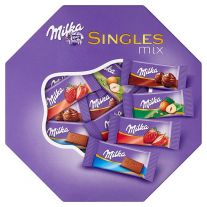 Milka Singles mix čokoládky 138 g