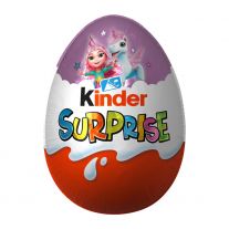 Kinder Surprise Sladké vajíčko s mliečnou čokoládou s prekvapením ružové 20 g