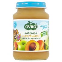 Ovko Jablková s marhuľami 190 g