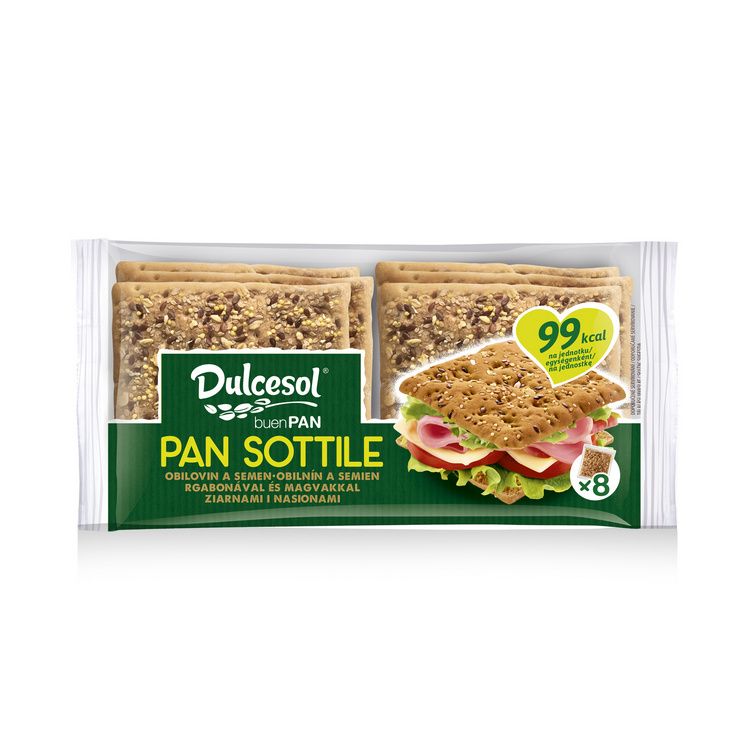 Sottile chlieb toastový cereálny 310g - eDELIA.sk