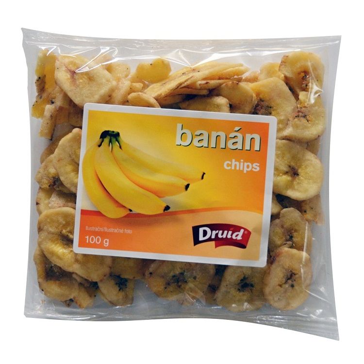 Druid Banán chips 100g - eDELIA.sk