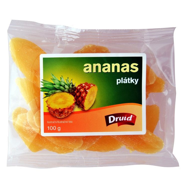 Druid Ananas plátky 100g - eDELIA.sk
