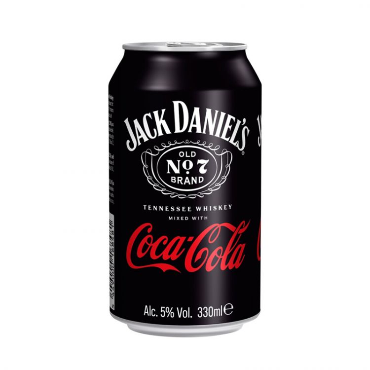 JACK DANIEL'S & Coca Cola miešaný nápoj 330 ml
