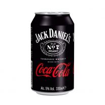 JACK DANIEL'S & Coca Cola miešaný nápoj 330 ml