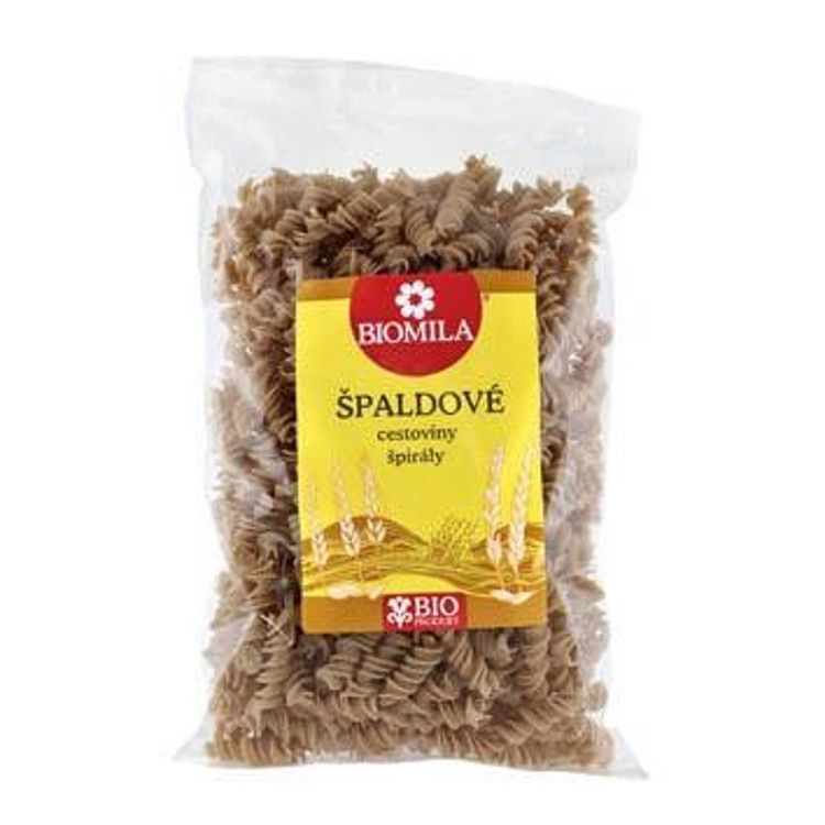 Biomila Cestoviny špaldové špirály Bio 400g - eDELIA.sk