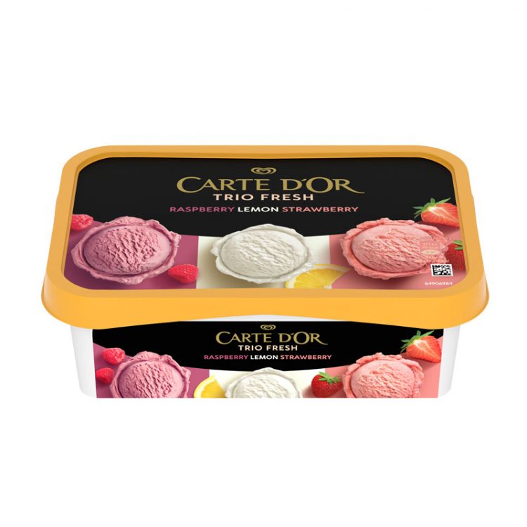Carte d'Or Trio Rasp-Lemon-Straw 1000ml