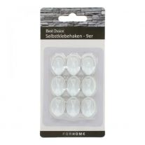 Samolepiace háčiky – sada 9 ks