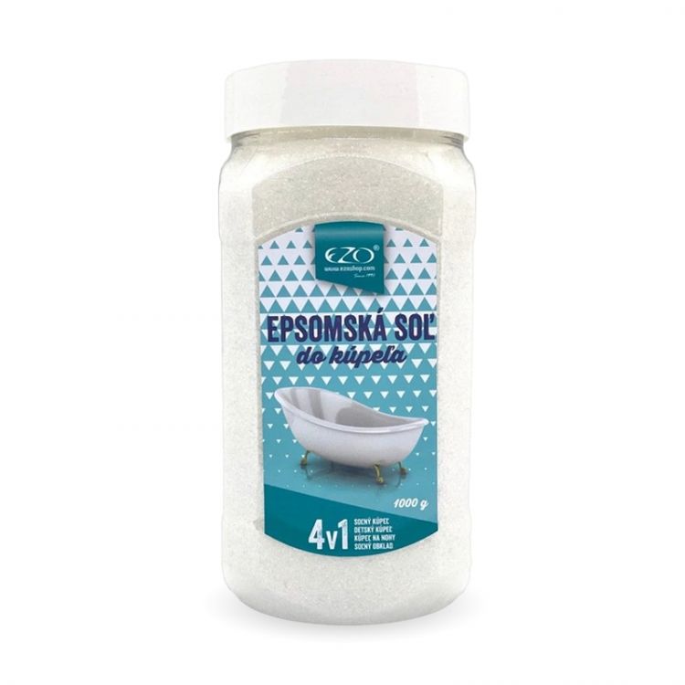 Soľ do kúpeľa 1kg Epsomská