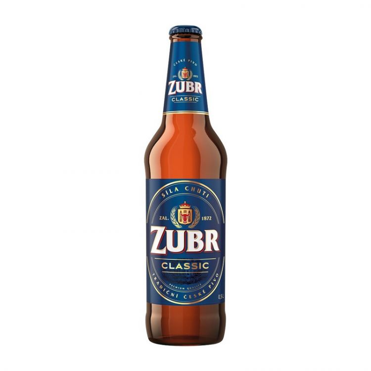 Zubr Grál 10, svetlé pivo 4,2% 0,5l