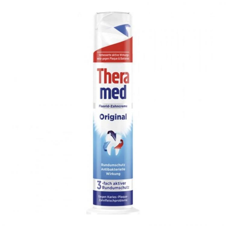 Theramed zubná pasta 100ml Natural White s pumpičkou 100ml