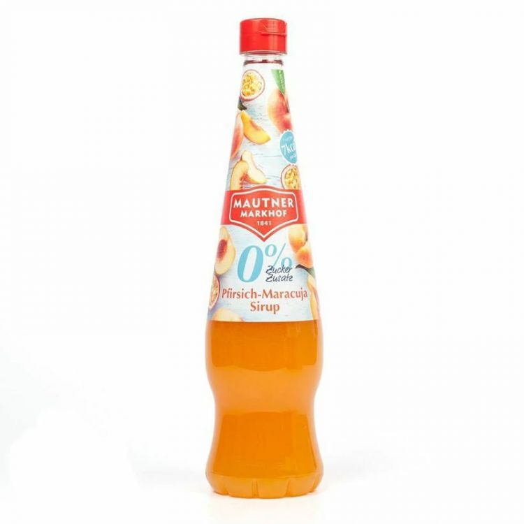 Mautner Markhof Sirup broskyňa-marakuja, 0% cukru 0,7l