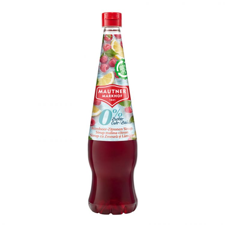 Mautner Markhof Sirup malina-citrón, 0% cukru 0,7l