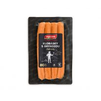 MECOM Chute Koliby klobásky bryndza 210g