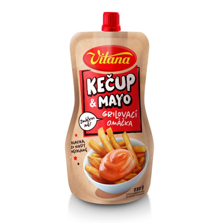 Vitana Omáčka Kečup & Mayo 220g