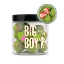 BIG BOY® Jahody v matcha a bielej čokoláde 120 g