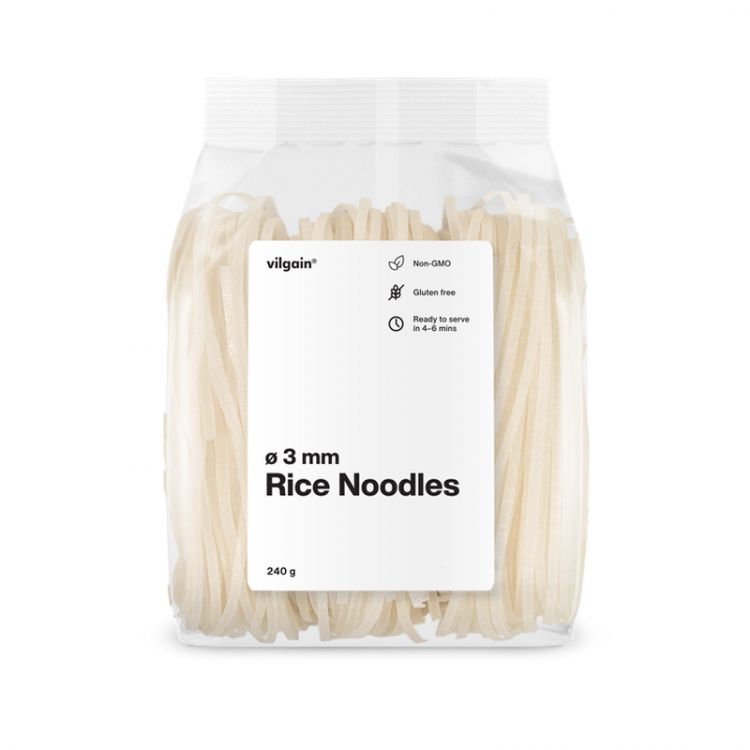 Vilgain Ryžové rezance Ø 3 mm 240 g