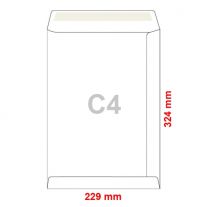 Obálky C4 229x324 mm s krycou páskou - 10 ks