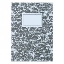 Spisová doska A4 so šnúrkami - čierny mramor