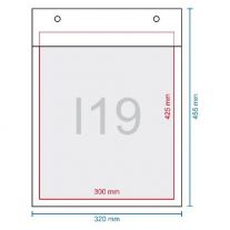 Obálka bublinková J19, 320 x 455 mm (300 x 445) (A3)