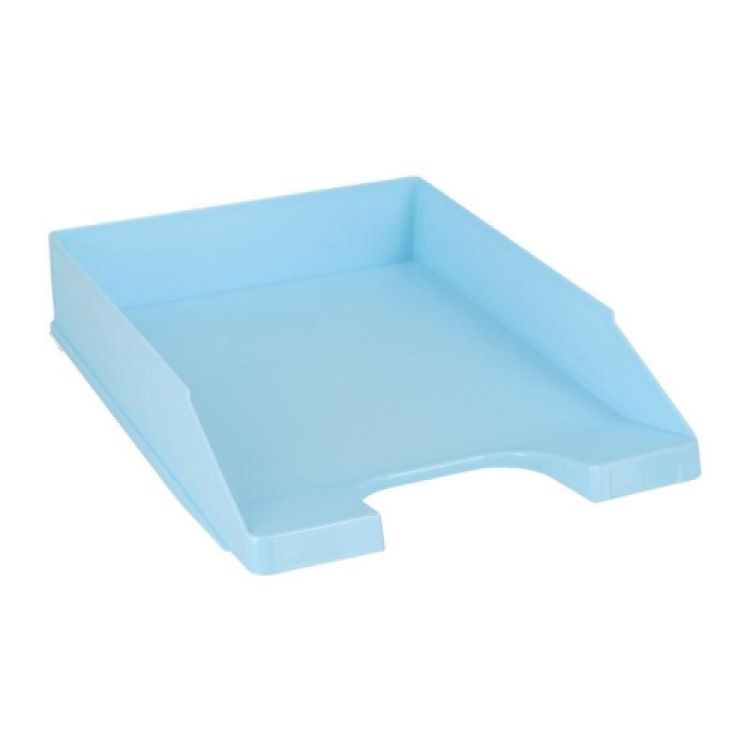 Zásuvka odkladacia PP A4 - pastelovo modrá