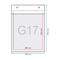 Obálka bublinková G17, 250 x 350 mm (240 x 340)