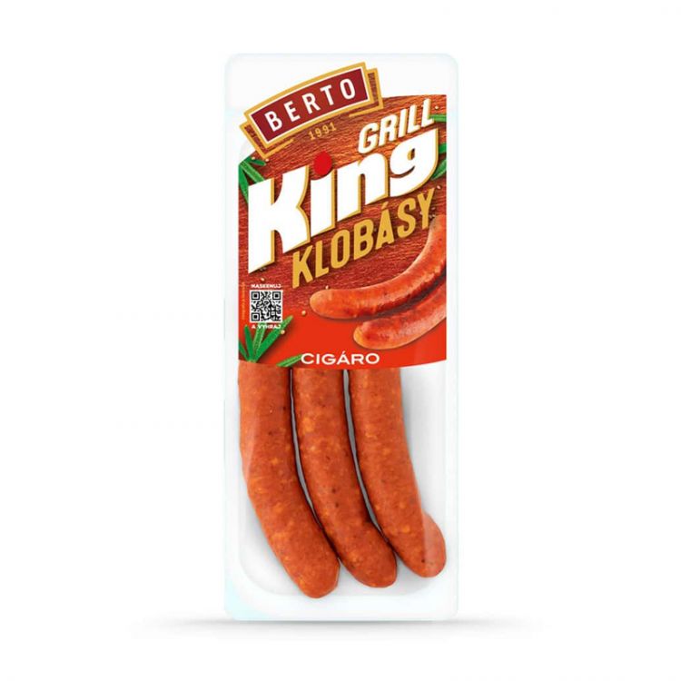 Berto King gril Klobásové cigáro 360g