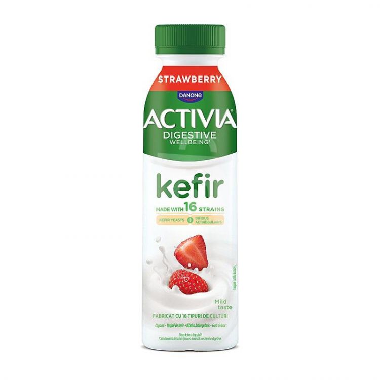 ACTIVIA Kefír jahoda 280g