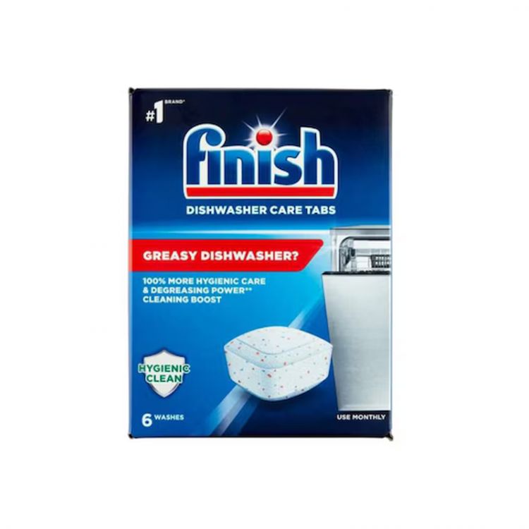 Finish dishwasher cleaner tabs 6 pcs