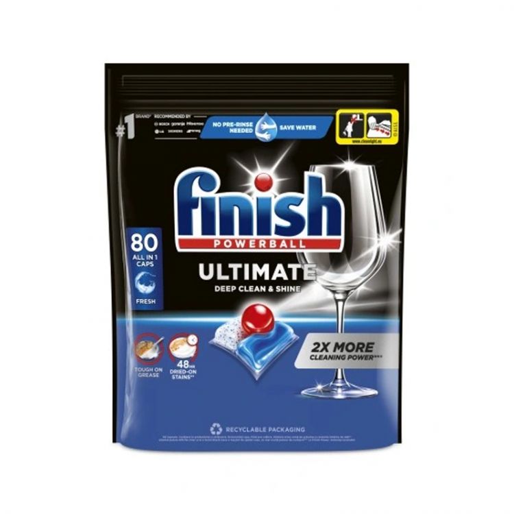 Finish dishwasher tabs 80 sc 80 pcs Power All in1 Ultimate Fresh