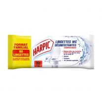 Harpic disinfectant wipes 80 pcs