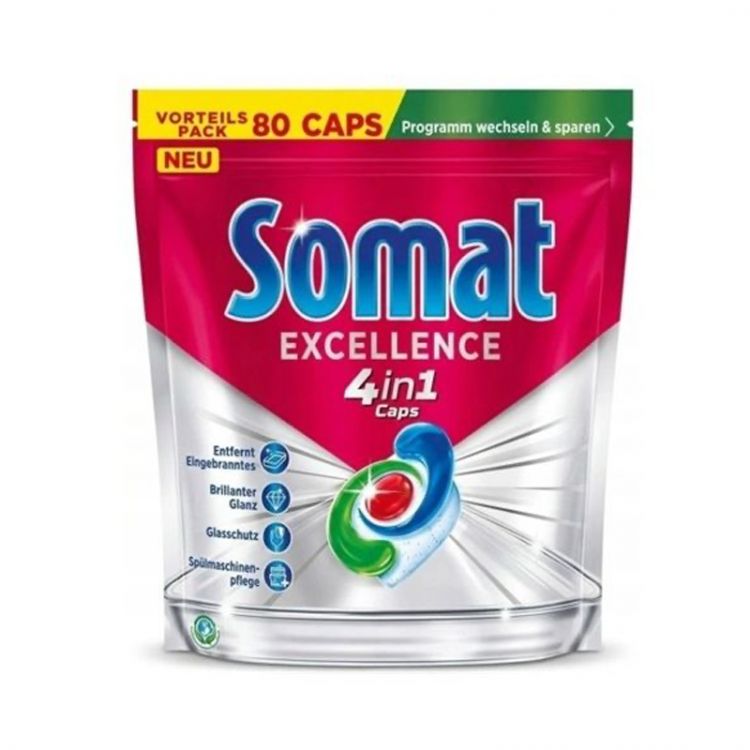 Somat liquid caps 80 sc 80 pcs Excellence 4in1