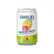 Charlie's Organics Bio Malina a Limetka 330 ml