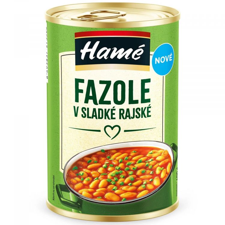 Hamé Fazuľa v rajčinovej omáčke 400g