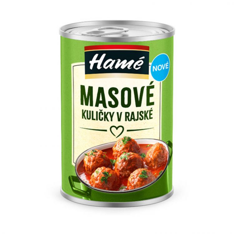Hamé Mäsové guľky v rajčinovej omáčke 400g