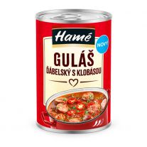 Hamé Guláš diabolský s klobásou 400g