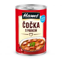 Hamé Šosošivca s párkom 400g