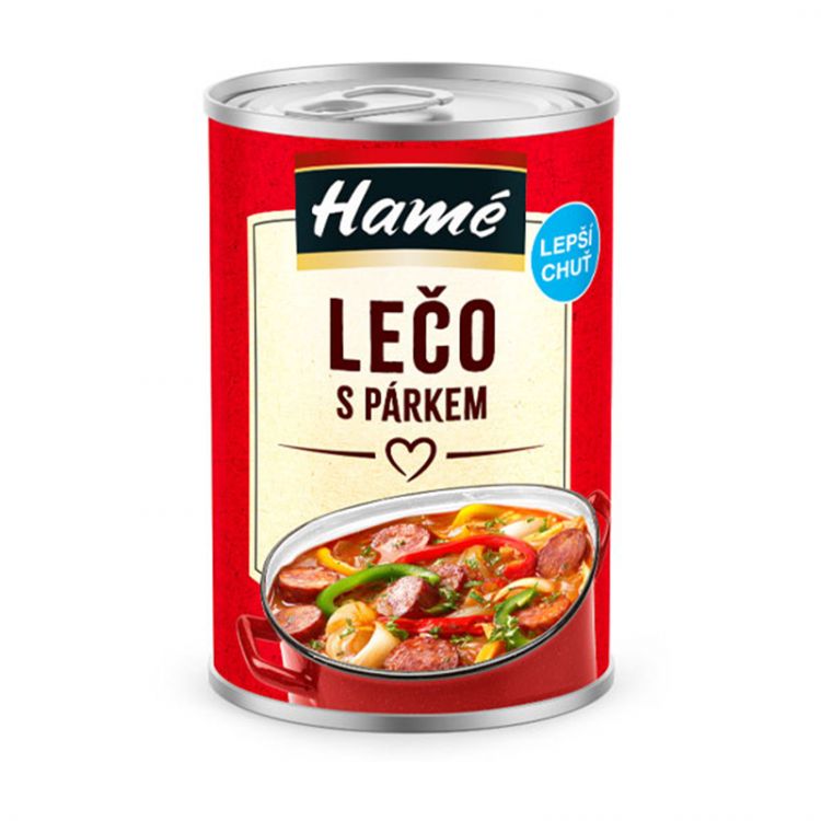 Hamé Lečo s párkom 400g