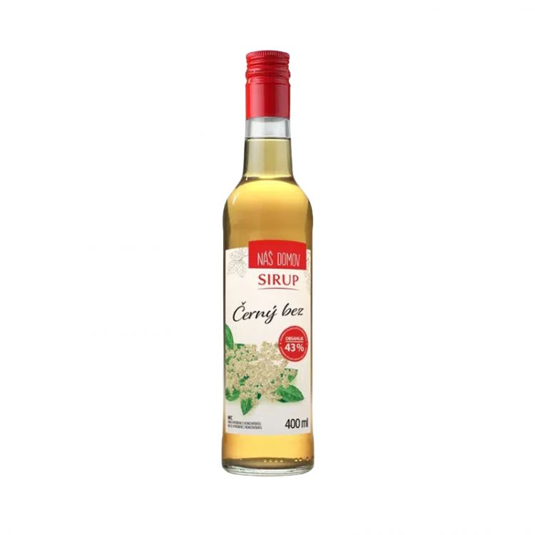 Leros Náš domov sirup Čierna baza 400ml