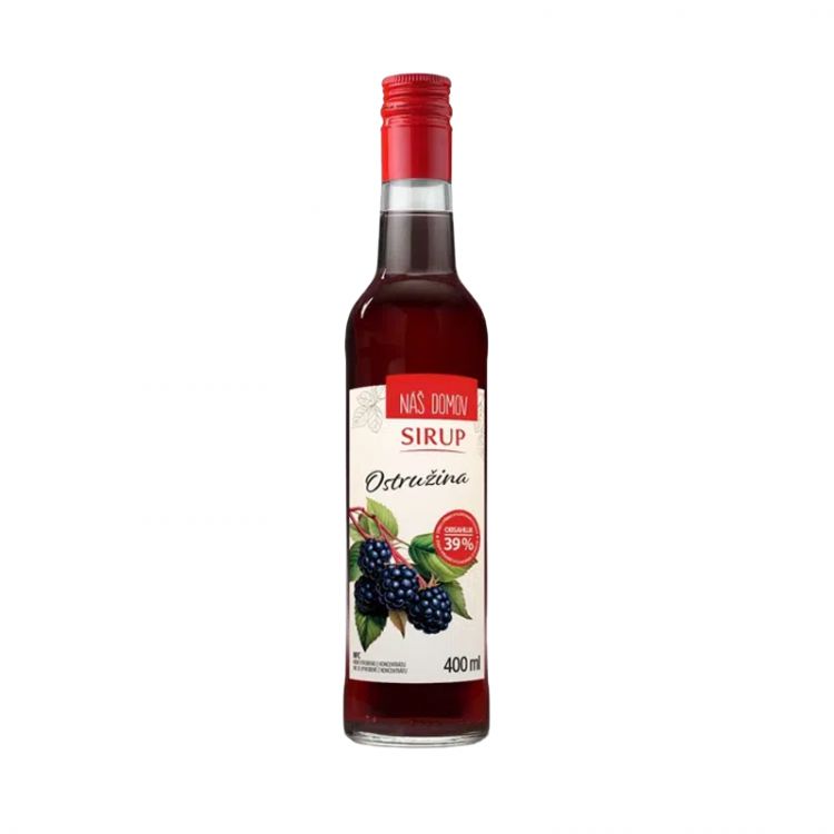 Leros Náš domov sirup Ostružina 400ml