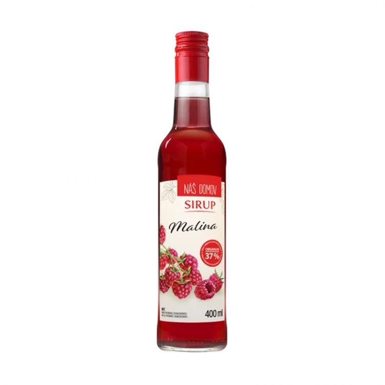 Leros Náš domov sirup Malina 400ml