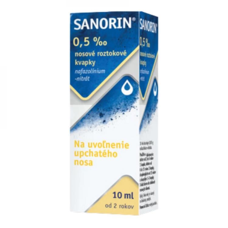 SANORIN 0,5 ‰ 10 ml