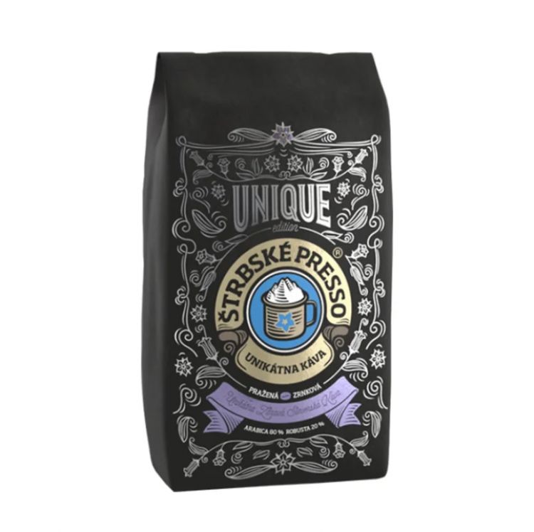 Štrbské Presso Unique violet káva zrnková 1 kg