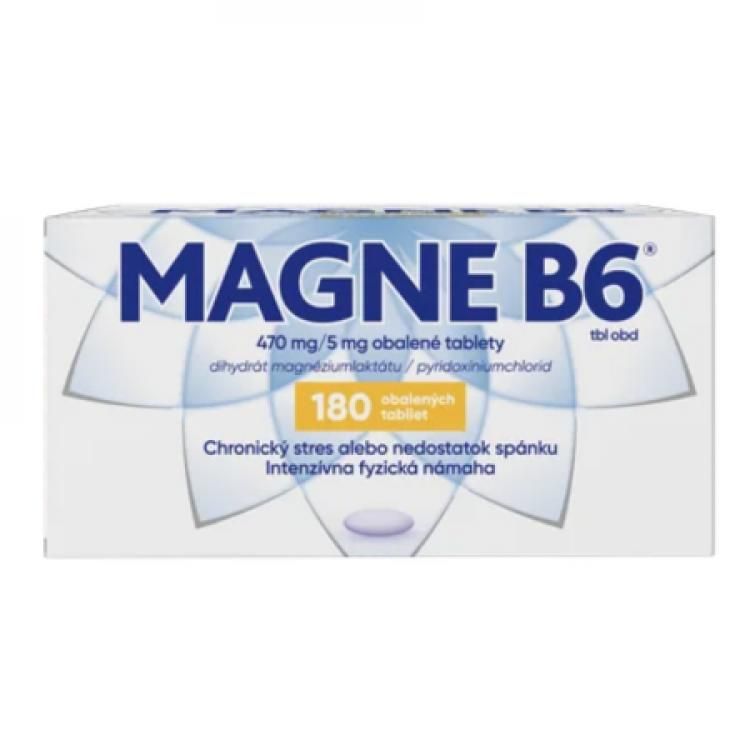 MAGNE B6 470 mg/5 mg 180 tabliet