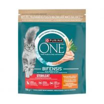 Purina ONE Bifensis Sterilised granule pre mačky kura 750 g