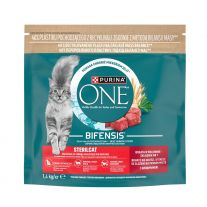 Purina ONE Bifensis Sterilised granule pre mačky hovädzie 1,4 kg