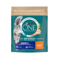Purina ONE Bifensis Senior 7+ granule pre mačky kura 750 g