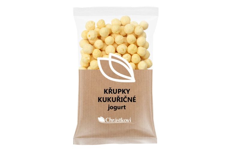 Chrástkovi Kukuričné guličky jogurtové 50g