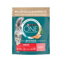 Purina ONE Bifensis Sterilised granule pre mačky losos 750 g