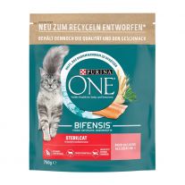 Purina ONE Bifensis Sterilised granuly pre mačky hovädzie 750 g